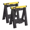 Tréteaux Pliants Réglables STANLEY FATMAX 450kg (Paire) - 1