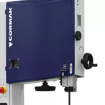 HBS421 - Scie à ruban verticale d'atelier pour le bois 230 v 1 500 W (S1) – Hauteur de coupe 250 mm & Laser