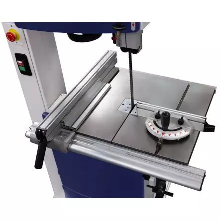 HBS421 - Scie à ruban verticale d'atelier pour le bois 230 v 1 500 W (S1) – Hauteur de coupe 250 mm & Laser