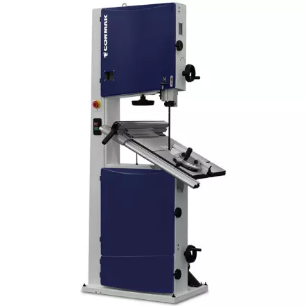 HBS421 - Scie à ruban verticale d'atelier pour le bois 230 v 1 500 W (S1) – Hauteur de coupe 250 mm & Laser