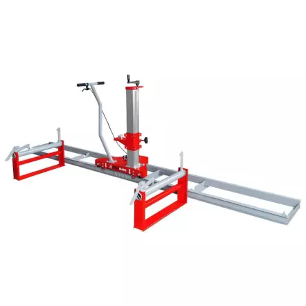 HOLZMANN - MOBAS2 - Gruminette Scie mobile pour tronçonneuse - Longueur de coupe 2100 - Épaisseur 400 mm