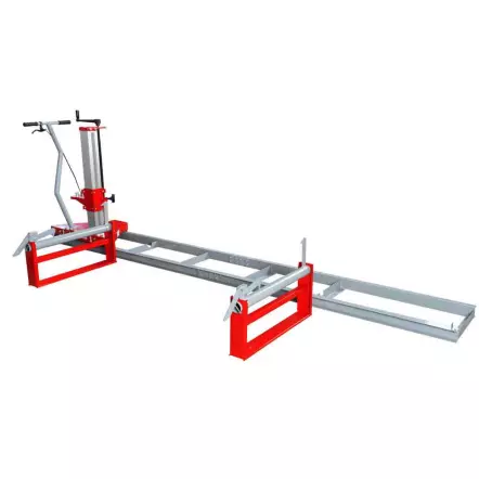 HOLZMANN - MOBAS2 - Gruminette Scie mobile pour tronçonneuse - Longueur de coupe 2100 - Épaisseur 400 mm