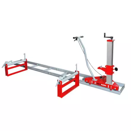 HOLZMANN - MOBAS2 - Gruminette Scie mobile pour tronçonneuse - Longueur de coupe 2100 - Épaisseur 400 mm