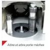 JEAN L'EBENISTE - MX5108 Toupie équipée d'un arbre interchangeable fixe Ø 30 mm 230V/50Hz 1,5Kw/2,0CV - 9