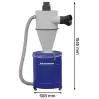 C118 - Séparateur Cyclonique pour Aspirateur à Copeaux - 118 Litres - 2