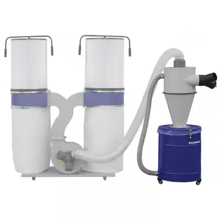 C118 - Séparateur Cyclonique pour Aspirateur à Copeaux - 118 Litres