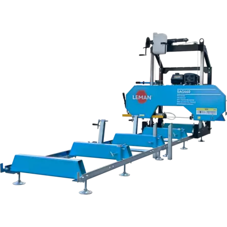 SAG660 - Scie à Grumes Thermique - Diamètre de bûche 660 mm - Puissance 11000 W