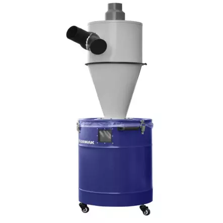 C118 - Séparateur Cyclonique pour Aspirateur à Copeaux - 118 Litres