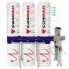 FM350 - Aspirateur pour Copeaux 3 x 200 Litres - Débit 4860 m3/heure - 3800 W - 400V - 2