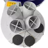 FM350 - Aspirateur pour Copeaux 3 x 200 Litres - Débit 4860 m3/heure - 3800 W - 400V - 5