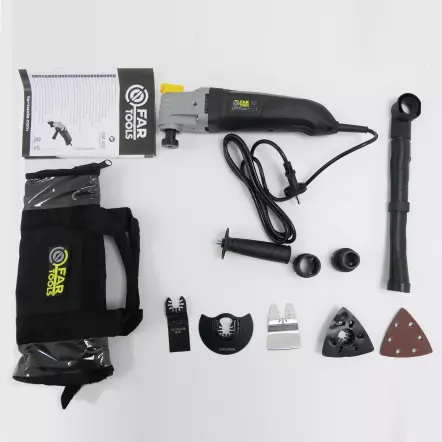 DM 300 - Outil Multifonctions 300 W - Avec accessoires et sac de rangement