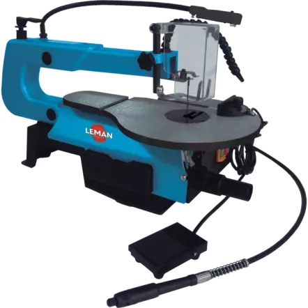 SAC407 - Scie à chantourner 400 mm 230V 50Hz 90W avec commande au pied (pédale)