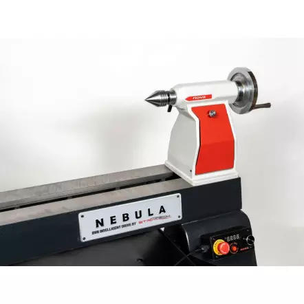 PACK NOVA NEBULA 230 DVR + Mandrin - Tour à Bois 680 mm avec poupée orientable et coulissante - 1700 W- Avec mandrin Mandrin SuperNOVA2 PRO-TEK