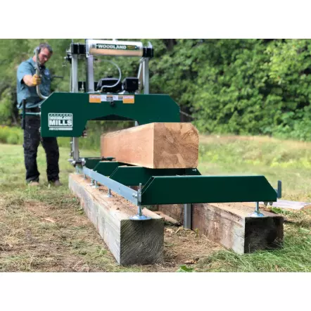 WOODLAND MILLS - HM122 - Scierie Portative Thermique 7 CV - Diamètre de coupe 550 mm