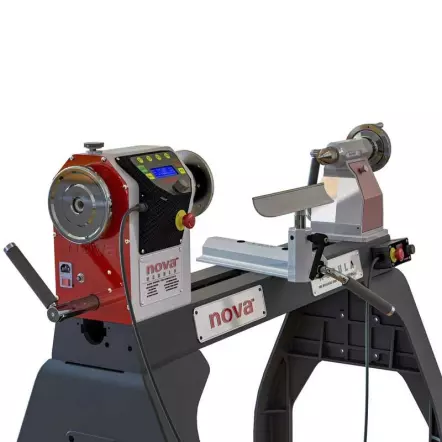 PACK NOVA NEBULA 230 DVR + Mandrin - Tour à Bois 680 mm avec poupée orientable et coulissante - 1700 W- Avec mandrin Mandrin SuperNOVA2 PRO-TEK