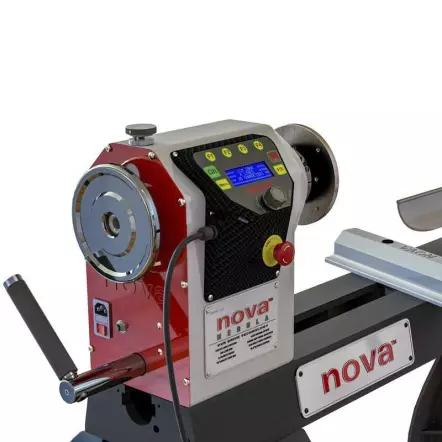 PACK NOVA NEBULA 230 DVR + Mandrin - Tour à Bois 680 mm avec poupée orientable et coulissante - 1700 W- Avec mandrin Mandrin SuperNOVA2 PRO-TEK