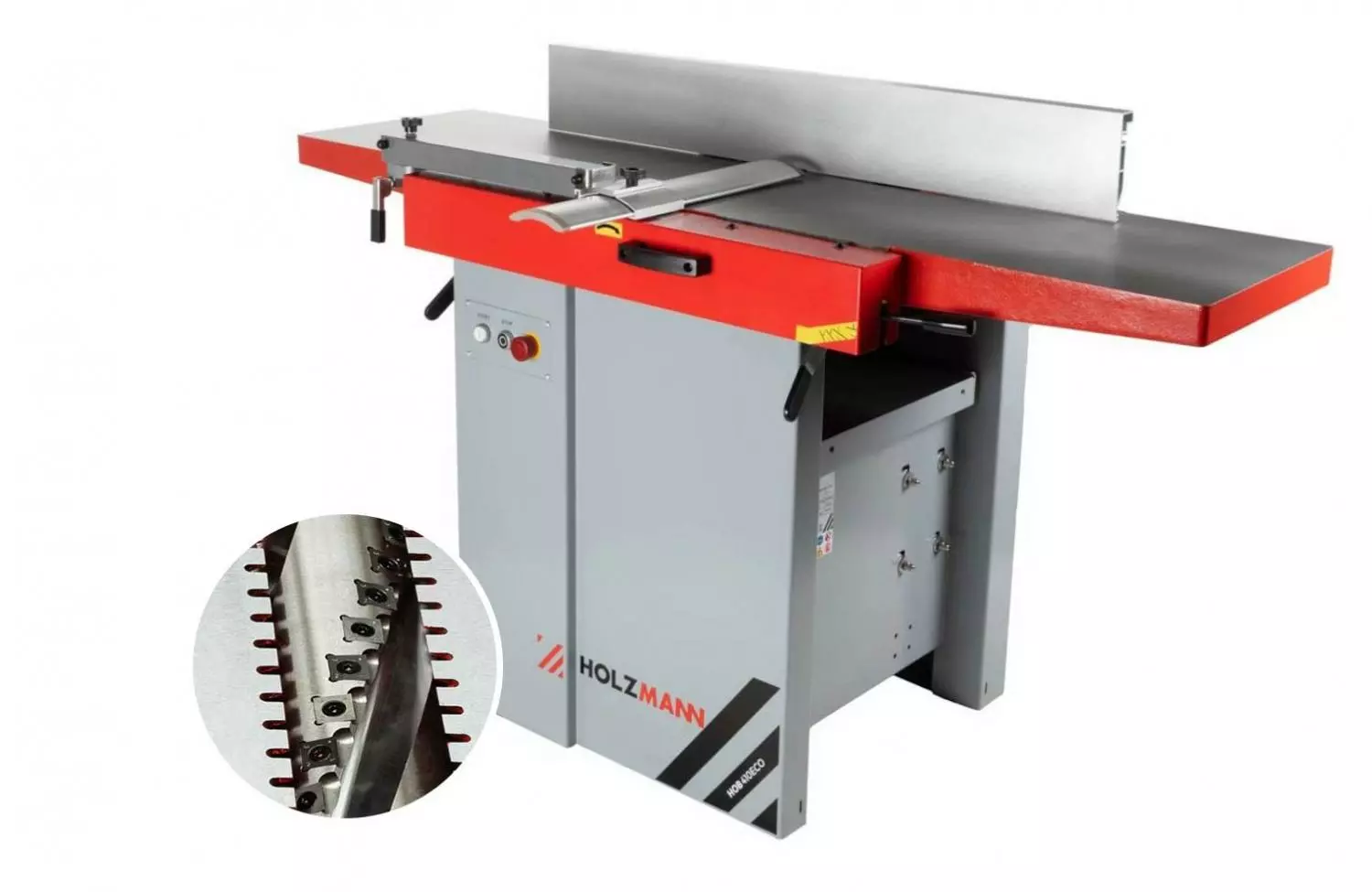 Rabot Dégau 410 mm à plaquettes HOB410ECOSMW2 Holzmann | Ate
