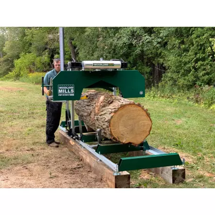 WOODLAND MILLS - HM130MAX - Scier à grumes électrique 400 V - Diamètre de coupe 760 mm - 7500 W