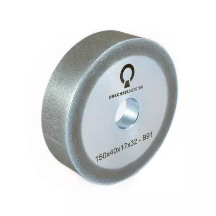 Meule CBN pour touret à meuler - Différentes granulométries - Diamètre 150, 200 ou 250 mm