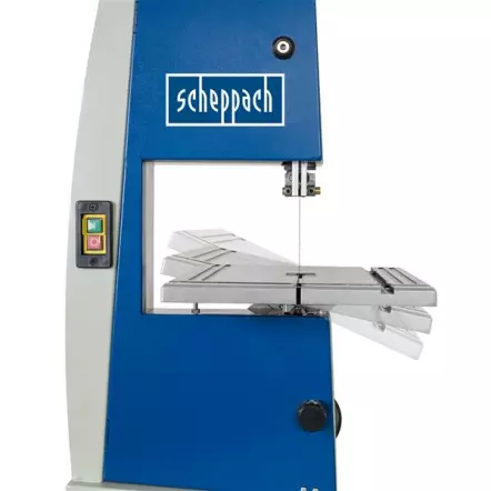 SCHEPPACH - BASA 1 Scie à ruban (Hauteur / Longueur de coupe : 100 / 195 mm) - 300 W