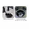 LOTDE040 Défonceuse stationnaire sur table 40mm - 230V - 50Hz - 1500 W / 2 CV (Ø de fraise de 6 à 12,7mm) - 2
