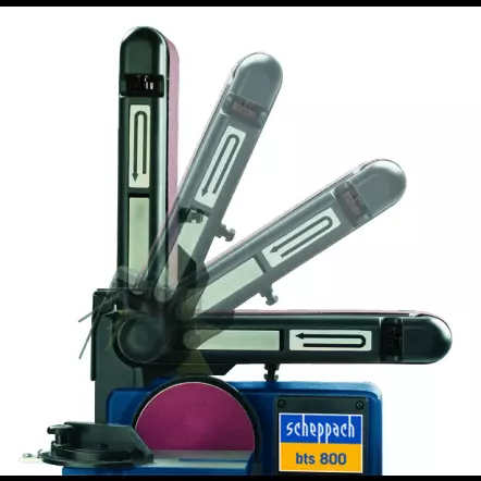 SCHEPPACH - BTS 800 Combiné Ponceuse à bande et à disque 