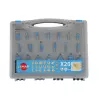 LEMAN - Coffret de 20 Mèches carbure assorties pour défonceuse - queue de ø 8 mm - 1