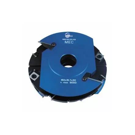 Ensemble porte-outils profils et contre-profils