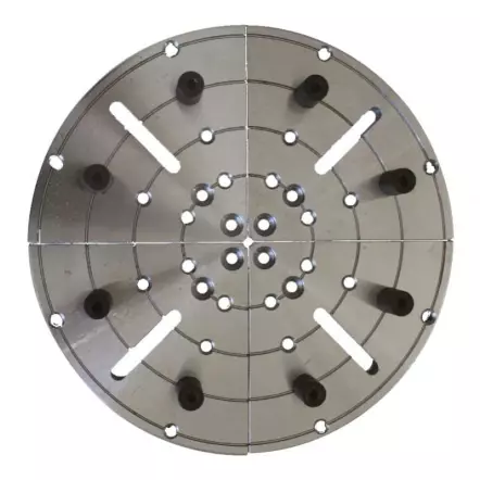 LEMAN - Plateau de reprise 4 mors + accessoires