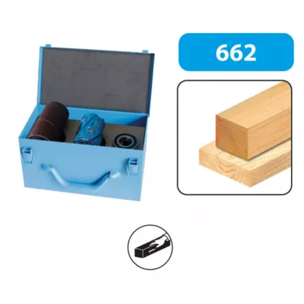 LEMAN - COFFRET P.O. A CALIBRER D.62 AL.30 HT.80 + ROULEMENT + ROULEAU PONCEUR