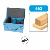 LEMAN - COFFRET P.O. A CALIBRER D.62 AL.30 HT.80 + ROULEMENT + ROULEAU PONCEUR - 2
