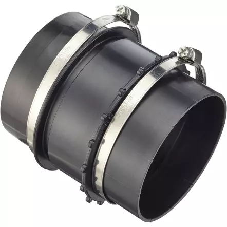 Raccord pour 2 tuyaux + collier de serrage pour tuyau de Ø 100mm