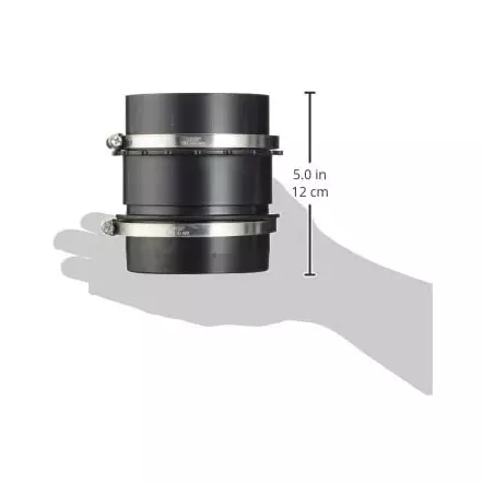 Raccord pour 2 tuyaux + collier de serrage pour tuyau de Ø 100mm