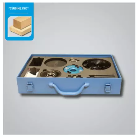 LEMAN - Coffret “CUISINE.ISO” - Usinage portes