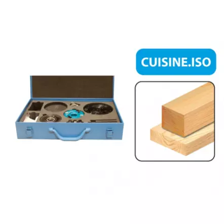 LEMAN - Coffret “CUISINE.ISO” - Usinage portes