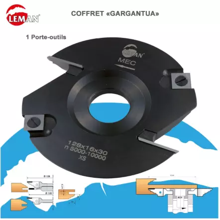 LEMAN - COFFRET 3 P.O. AL.30 ET ACCESSOIRES / PROFIL C.P. TENON / POUR COMBINE