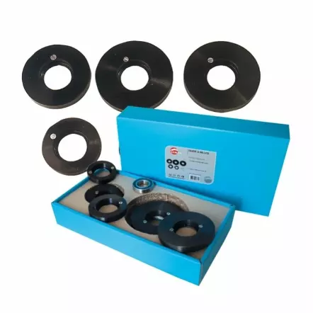 LEMAN – Guide à billes - Coffret complet 5 bagues acier + 1 roulement