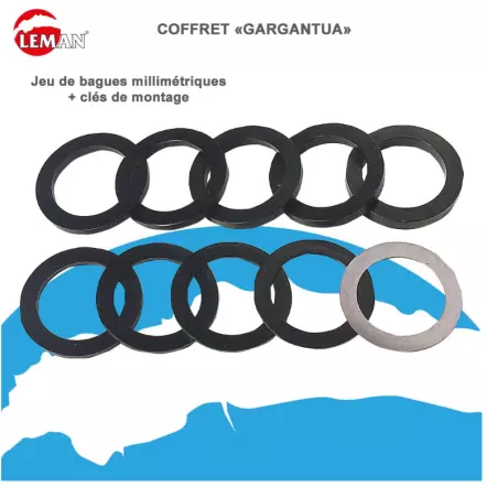 LEMAN - COFFRET 3 P.O. AL.30 ET ACCESSOIRES / PROFIL C.P. TENON / POUR COMBINE