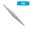 Réglet de toupilleur 500 x 65 x 2 mm gradué recto-verso - 2