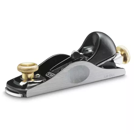 STANLEY - Rabot d'ébéniste 60 1/2 longueur 152 mm largeur 34 mm fer 13°