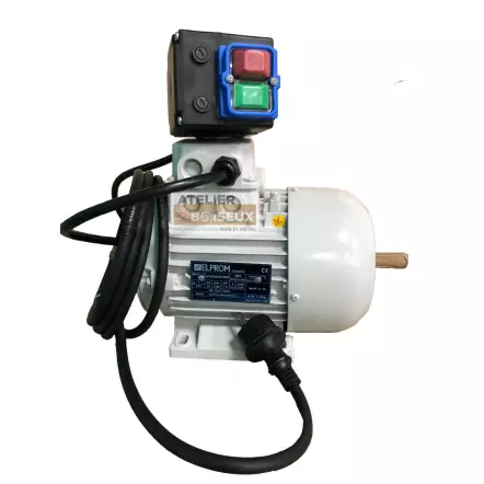 Moteur à deux bouts d'arbre pour machines Kity d'origine - 220V / 50Hz -1500W