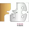 LEMAN - Jeu de 2 fers de toupie N° 276 - Assemblage 45° - 1