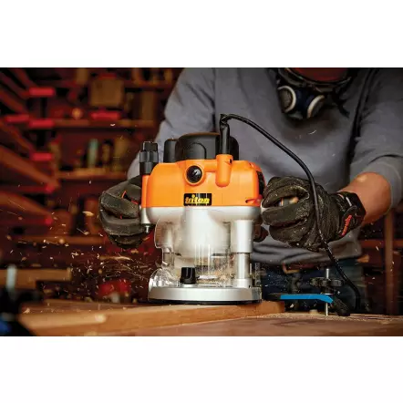 TRA001 - Défonceuse de précision bi-mode plongeante 2400 W