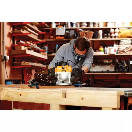 TRA001 - Défonceuse de précision bi-mode plongeante 2400 W