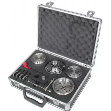 HOLZPROFI - DW-KIT-MINI Coffret mandrin 4 mors ø 70 mm + bague 1