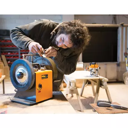 TWSS10 - Touret d’affûtage à eau - Moteur à induction 220V - 240V~50/60 Hz -120W