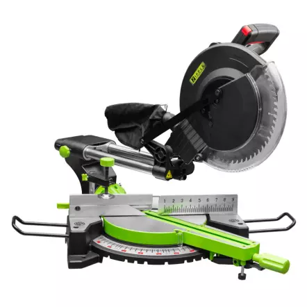 ZIPPER - ZI-KGS305UK Scie à onglet radiale ø305 mm électrique avec piétement métallique - 2000w 230v