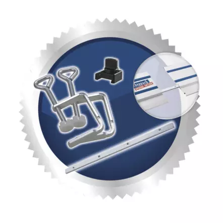 Ensemble d'accessoires pour scie plongeante PL55 et PL75
