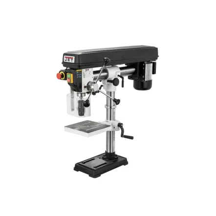 JET - JDR-34-M Perceuse radiale sur colonne 0,6kW 230V CM2 - 5 vitesses - avec mandrin auto-serrant 16mm