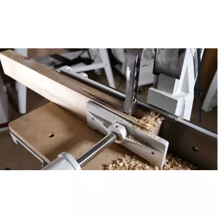 JET - 719A-M - Mortaiseuse Professionnelle sur Socle - Puissance 750 W - Col de Cygne 100 mm